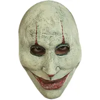 Ghoulish Killer Clown Mask Beige