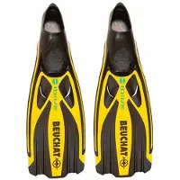 BEUCHAT 1dive Diving Fins Jaune EU 38-39