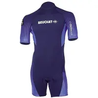 BEUCHAT Shorty à Manches Courtes Watts 3 Mm Back Zip
