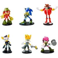 Sonic Deluxe Figurine articulée 6 pouces En boîte Multicolore Multicolore One Size