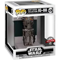 Funko POP! Star Wars Deluxe Bounty Hunters Ig-88 Exclusive Figure Marron Enfants