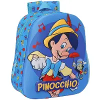 Safta Plecak szkolny 3D Disney Pinokio 33cm - oficjalny produkt premium