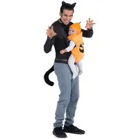 MOM Costume De Chat Et Homme Citrouille