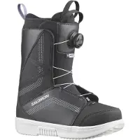 Salomon Snowboard - Boots de snowboard - Scarlet BOA Black/Persian Violet pour Femme - Taille 41,5 - Noir
