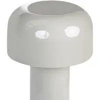 Beliani Lampe à poser sans fil Led Besos avec variateur métal gris Lumarko !