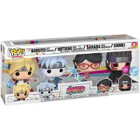 Funko POP! Pop! Boruto - Zestaw 4 Ekskluzywnych Figurek Winylowych Premium