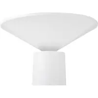 Beliani Led Levira Lampe à poser sans fil avec variateur métal blanc Lumarko !
