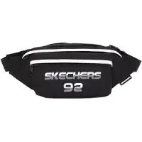 SKECHERS Unisexe, Sac banane, Downtown Gürteltasche Schwarz, Noir