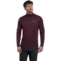 Montane Dart Half Zip Long Sleeve T-shirt Violet L Homme