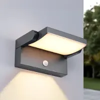 LumenXL Applique réglable Berlin avec détecteur - anthracite