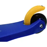 Zinc 3 Wheeled Sparkle Light Up Scooter Bleu