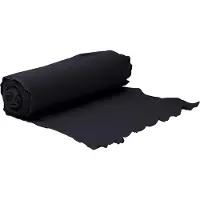 vidaXL Membrane géotextile noir 1 x 150 m fibre de polyester