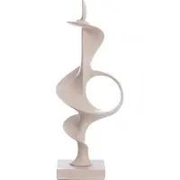Light & Living ornement LOVINAC en plastique taupe - 19x16x47 cm