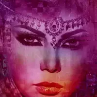 Safaary Peinture arabe Arabe Haïfa pourpre