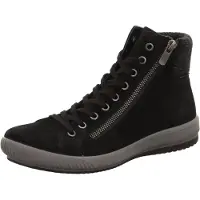 Legero Bottines à lacets 'Schnürstiefel Damen 2-000269-0000 Echtleder in schwarz' noir
