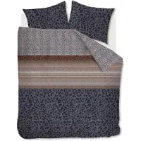 Beddinghouse Ensemble de housse de couette en satin de coton Feis 220TC - avec taies d'oreiller
