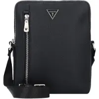 GUESS Sacoche Torino Top Zip Cross Black