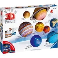 Ravensburger 3d Planetary System Puzzle Multicolore 8-11 Years Enfants