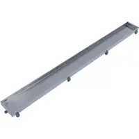 FortiFura Saniclass diffuseur de carreaux 60cm acier inoxydable Grid-A02S-60-SSR
