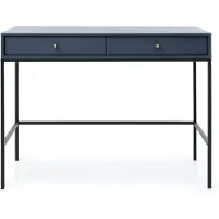 Selsey Coiffeuse Monne - Table console style vintage avec tiroirs, bleu foncé, largeur 104 cm