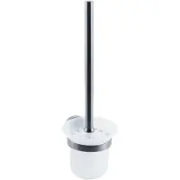 FortiFura Calvi porte-brosse WC rond Brossé Gunmetal PVD SW721173