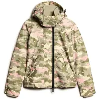 Superdry Veste d’hiver vert / rose