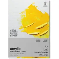 Winsor & Newton Bloc acrylique A3 300g
