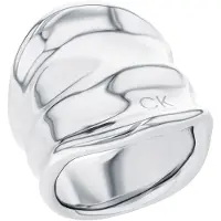 Calvin Klein 35000645 Ring Argenté 56 Femme