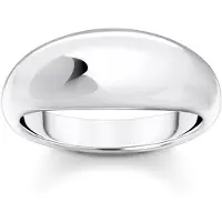 Thomas Sabo Bague 'Klassisch' argent