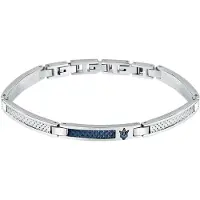 Maserati Jm423avd 18.5+3 Cm Bracelet Argenté Homme