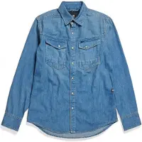 G-Star Chemise bleu denim