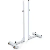 Powershot Portable Posts For Badminton Net Argenté