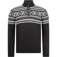 Giesswein Pull-over anthracite / blanc