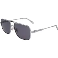 Ferragamo Lunettes de Soleil - - SF318SP - Titane - Aviator - Light ruthenium