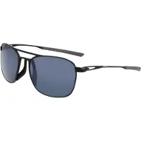 Nike ACE DRIVER EV24008, lunettes de soleil pour hommes, couleur noir satiné/gris, dimensions 56/18/145