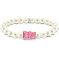 Thomas Sabo Bracelet de perles, (15 cm, Argent sterling 925)
