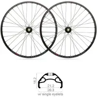 Rodi Jeu De Roues Vtt Black Rock 29´´ Disc