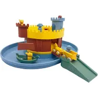 Viking Toys Château fort Toys avec douves - plastique recyclé durable