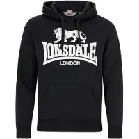 Lonsdale Sweat-shirt 'Gosports 2' noir / blanc