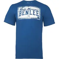 Benlee T-Shirt 'Boxlabel' bleu / blanc