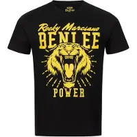 Benlee T-Shirt fonctionnel 'Tiger Power' jaune clair / noir