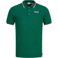 Lonsdale T-Shirt vert / rouge / blanc