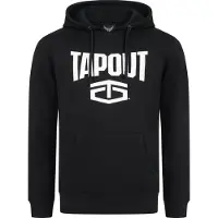 TAPOUT Sweat-shirt noir / blanc