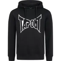 TAPOUT Sweat-shirt noir / blanc