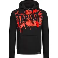 TAPOUT Sweat-shirt 'Pacomila' rouge sang / noir