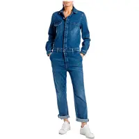 Replay W1060 .000.353 399 Long Sleeve Jumpsuit Bleu S Femme