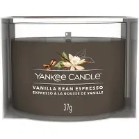 Yankee candle CANDELA VOTIVE IN VETRO SINGOLA VANILLA BEAN ESPRESSO