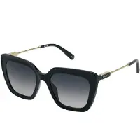 Nina Ricci Lunettes de Soleil SNR379 54/19/140 Nero lucido Acetato WOMAN SNR379