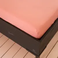 Kayori Drap-Housse Surmatelas Kayori Shizu Vieux Rose (Percale)-200 x 200 cm