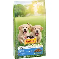 Friskies PURINA Junior poulet et légumes pour chiot - 3 x 3 kg